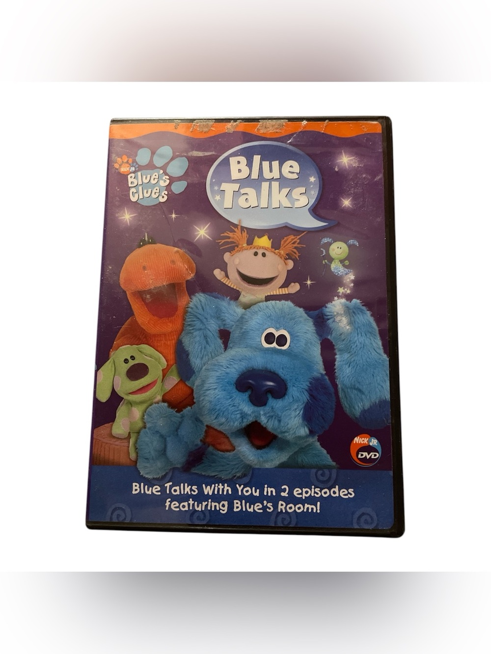 Paramount Nick Jr Blue’s Clues Blue Talks DVD 2004